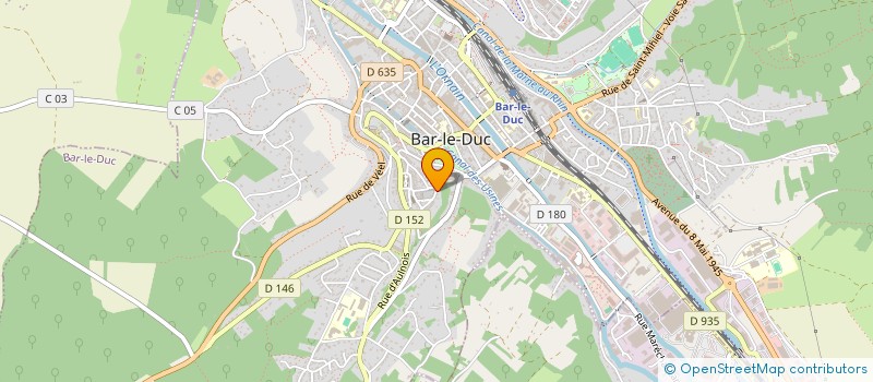 localisation de l'entreprise MONSIEUR JEAN MILLOT à BAR-LE-DUC