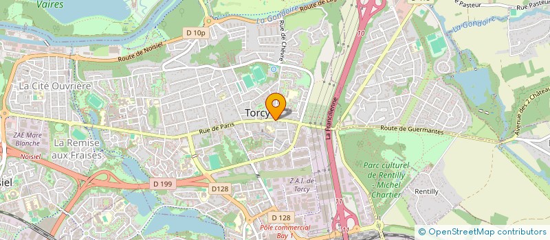 localisation de l'entreprise MONSIEUR JEAN MINET  TORCY