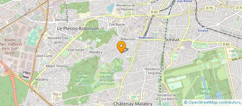 localisation de l'entreprise MONSIEUR JEAN MINIER à CHATENAY-MALABRY