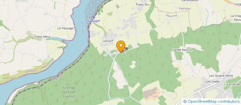 localisation de l'entreprise MONSIEUR JEAN MINIER à PLOURIVO