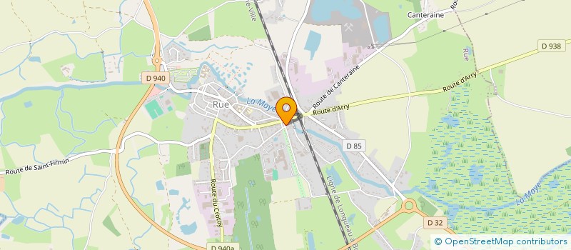 localisation de l'entreprise MONSIEUR JEAN MIOT à RUE