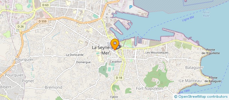 localisation de l'entreprise MONSIEUR JEAN MIQUEL à LA SEYNE-SUR-MER