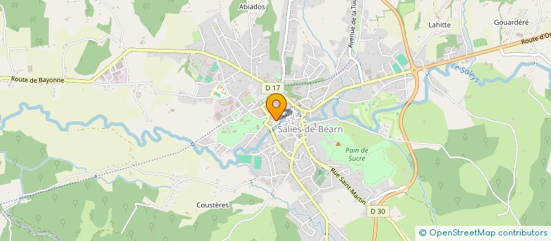 localisation de l'entreprise MONSIEUR JEAN MIRAILH à LABASTIDE-VILLEFRANCHE
