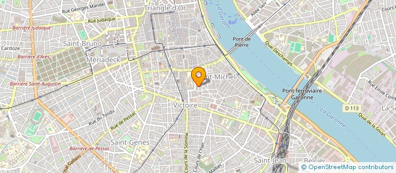 localisation de l'entreprise MONSIEUR JEAN MIRAMBET  BORDEAUX