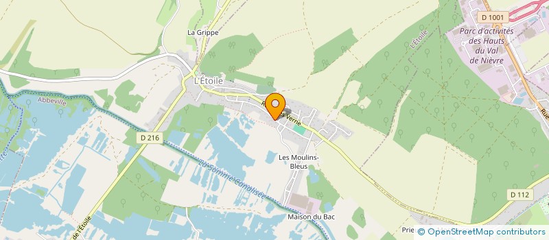localisation de l'entreprise MONSIEUR JEAN MIRANDELLE à L'ETOILE