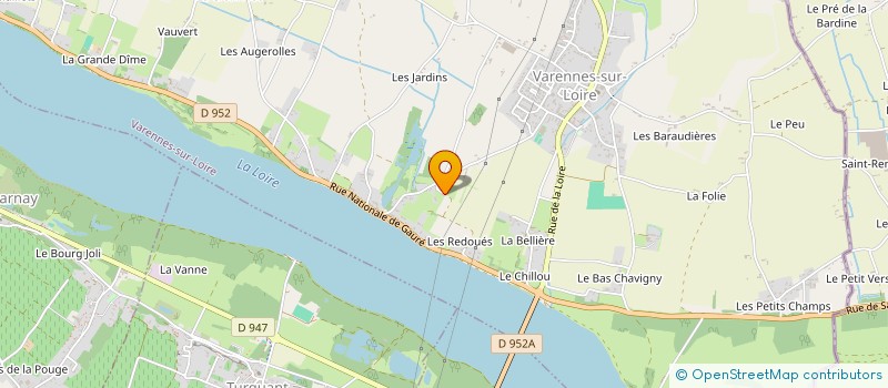 localisation de l'entreprise MONSIEUR JEAN MISTLER-LEVEL  VARENNES-SUR-LOIRE