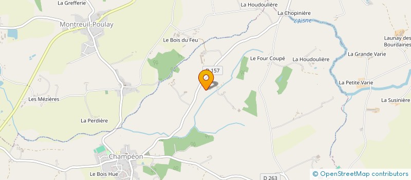 localisation de l'entreprise MONSIEUR JEAN MITHOUARD à CHAMPEON