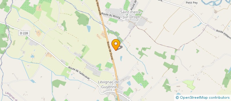 localisation de l'entreprise MONSIEUR JEAN MITRASOUF  LEVIGNAC-DE-GUYENNE