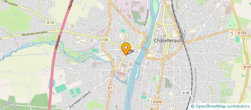 localisation de l'entreprise MONSIEUR JEAN MITRIDE à CHATELLERAULT