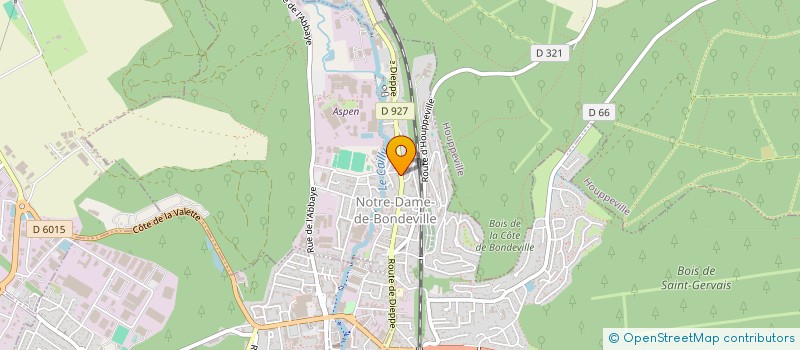 localisation de l'entreprise MONSIEUR JEAN MOBIA  NOTRE-DAME-DE-BONDEVILLE