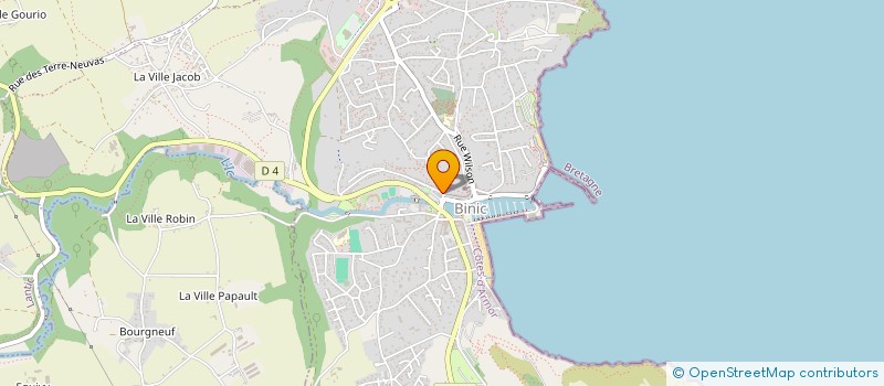 localisation de l'entreprise MONSIEUR JEAN MOBUCHON  BINIC-ETABLES-SUR-MER