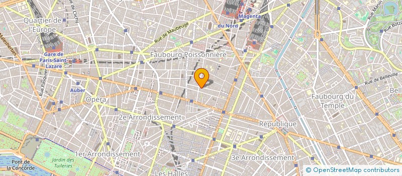 localisation de l'entreprise MONSIEUR JEAN MODET  PARIS