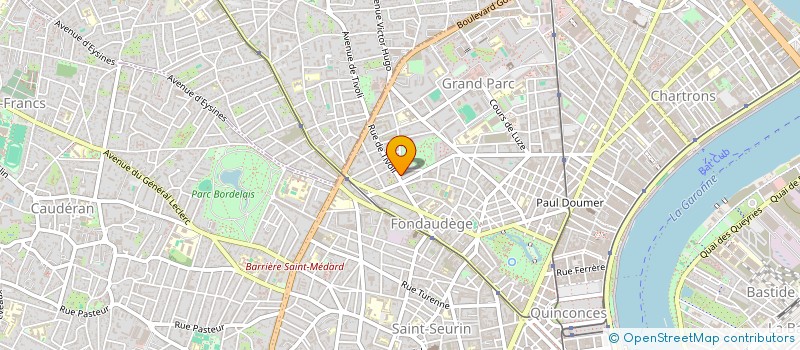 localisation de l'entreprise MONSIEUR JEAN MOINARD à BORDEAUX