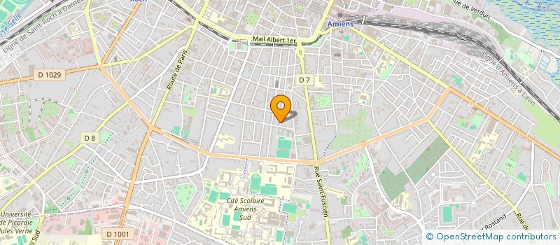 localisation de l'entreprise MONSIEUR JEAN MOISAN à AMIENS