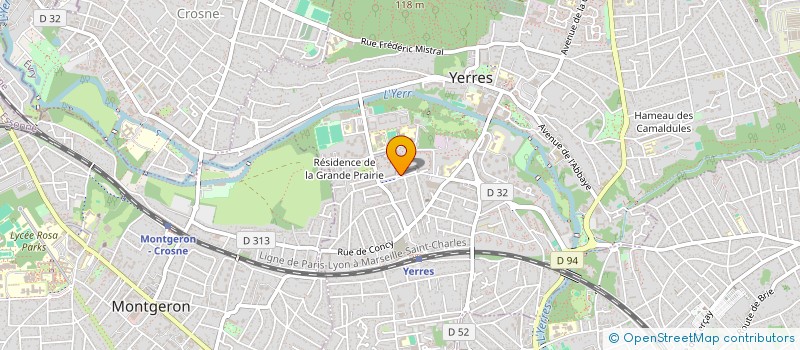 localisation de l'entreprise MONSIEUR JEAN-MOISE VENEROSY à YERRES