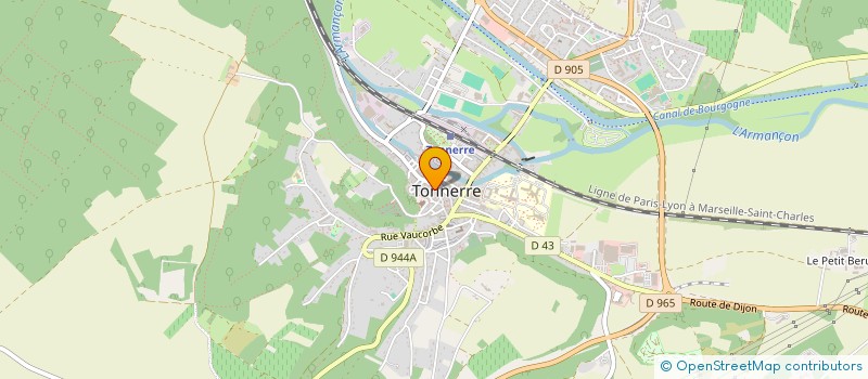 localisation de l'entreprise MONSIEUR JEAN MOIZIARD à TONNERRE