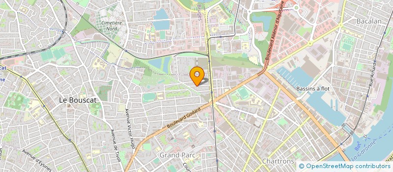 localisation de l'entreprise MONSIEUR JEAN MOLINA à LE BOUSCAT