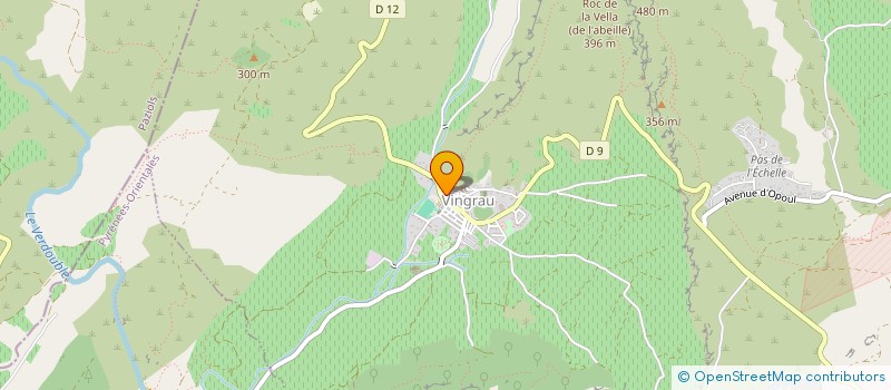 localisation de l'entreprise MONSIEUR JEAN MOLINA  VINGRAU