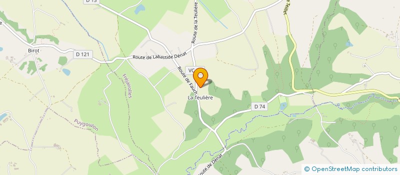 localisation de l'entreprise MONSIEUR JEAN MOLINIE à FREJAIROLLES