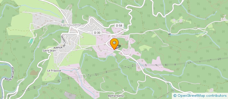 localisation de l'entreprise MONSIEUR JEAN MOLINIER  LACROUZETTE