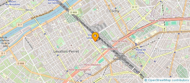 localisation de l'entreprise MONSIEUR JEAN MOLINUEVO à LEVALLOIS-PERRET