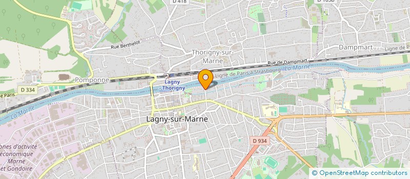 localisation de l'entreprise MONSIEUR JEAN MOLLET  POMPONNE