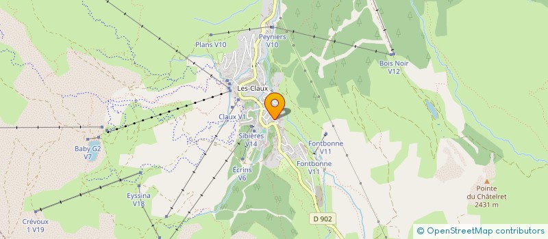 localisation de l'entreprise MONSIEUR JEAN MOLLON  VARS