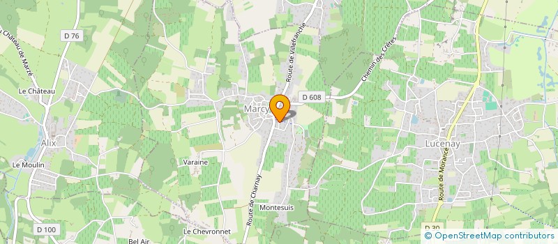 localisation de l'entreprise MONSIEUR JEAN MOLOZAY  POMMIERS