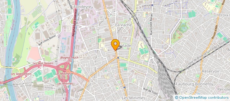 localisation de l'entreprise MONSIEUR JEAN MOLUS à TOULOUSE