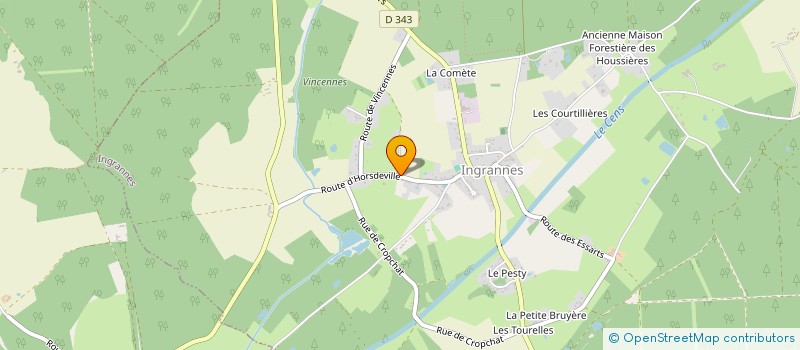 localisation de l'entreprise MONSIEUR JEAN MOMBAERTS à INGRANNES