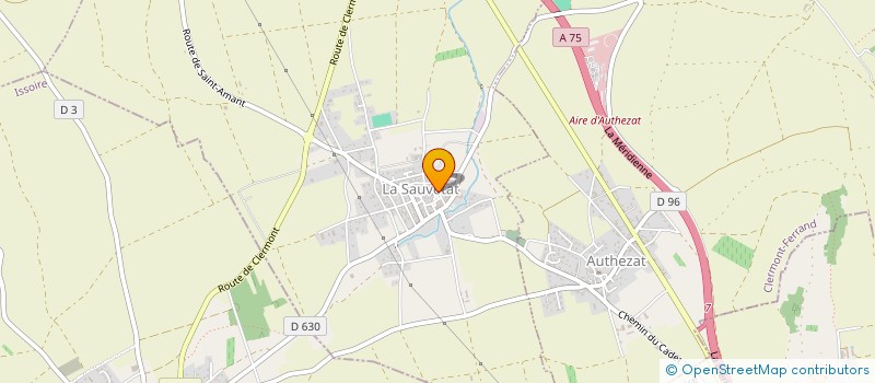 localisation de l'entreprise MONSIEUR JEAN MOMPLOT  LA SAUVETAT