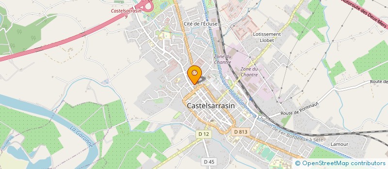 localisation de l'entreprise MONSIEUR JEAN MONCAMP à CASTELSARRASIN