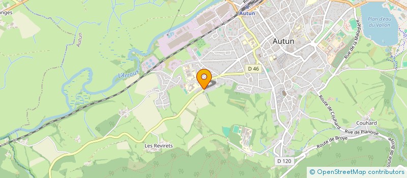 localisation de l'entreprise MONSIEUR JEAN MONCHARMONT  AUTUN