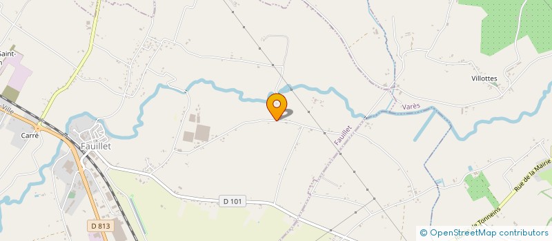 localisation de l'entreprise MONSIEUR JEAN MONCHICOURT  FAUILLET