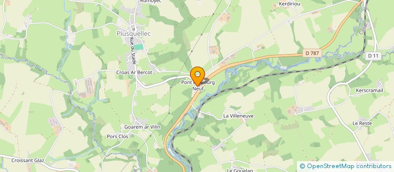 localisation de l'entreprise MONSIEUR JEAN MONFORT à CARNOET