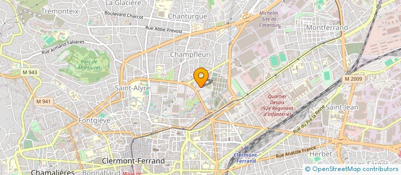 localisation de l'entreprise MONSIEUR JEAN MONNET à CLERMONT-FERRAND