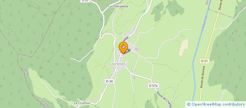 localisation de l'entreprise MONSIEUR JEAN MONNET  CHAMPDOR-CORCELLES