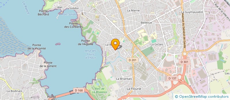 localisation de l'entreprise MONSIEUR JEAN MONNIER  SAINT-MALO