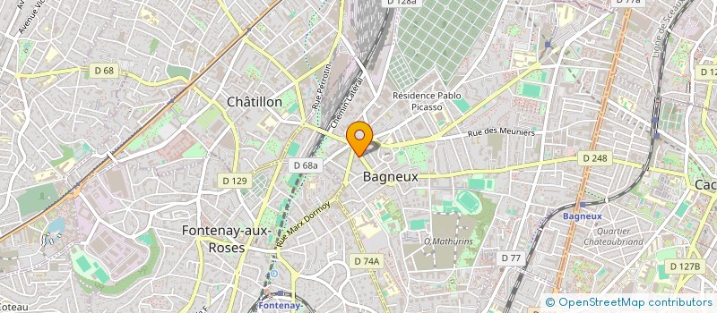localisation de l'entreprise MONSIEUR JEAN MONTAGNE à BAGNEUX
