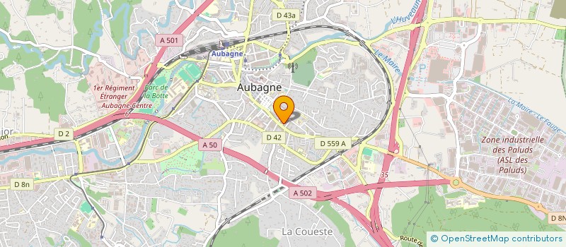 localisation de l'entreprise MONSIEUR JEAN MONTAGNE à AUBAGNE