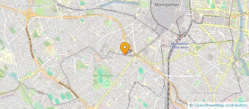 localisation de l'entreprise MONSIEUR JEAN MONTALIBET à MONTPELLIER