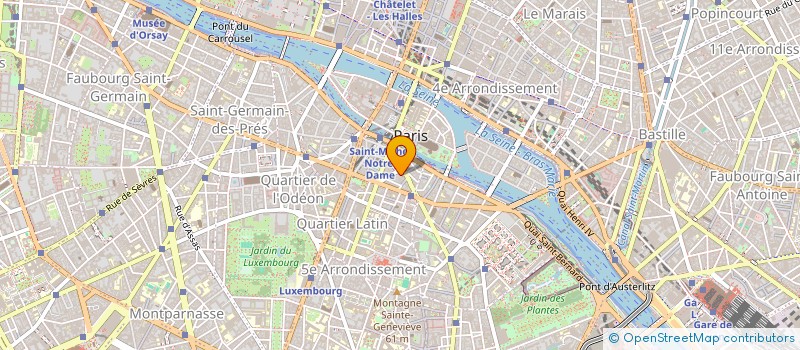 localisation de l'entreprise MONSIEUR JEAN MONTANGE  PARIS