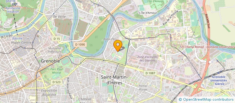 localisation de l'entreprise MONSIEUR JEAN MONTANI  SAINT-MARTIN-D'HERES