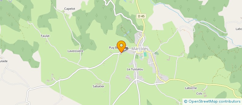 localisation de l'entreprise MONSIEUR JEAN MONTARNAL à MARCOLES