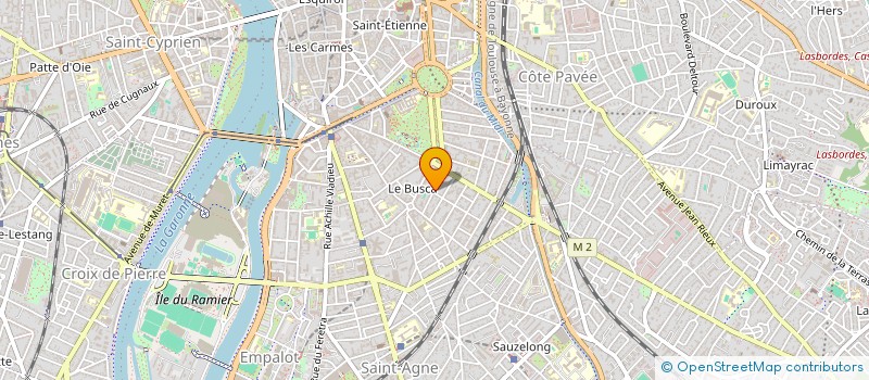 localisation de l'entreprise MONSIEUR JEAN MONTASTRUC à TOULOUSE