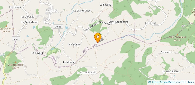 localisation de l'entreprise MONSIEUR JEAN MONTEILLER à LARAJASSE