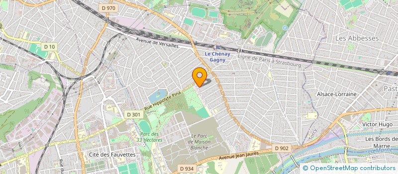 localisation de l'entreprise MONSIEUR JEAN MONTEIRO à NEUILLY-SUR-MARNE
