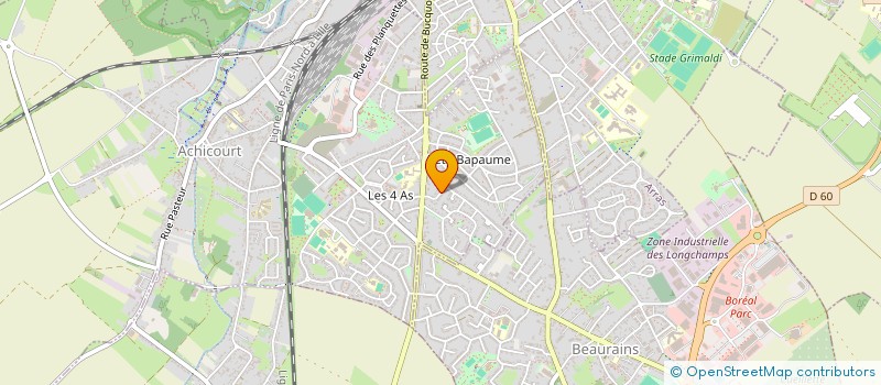 localisation de l'entreprise MONSIEUR JEAN MONTEL  ACHICOURT