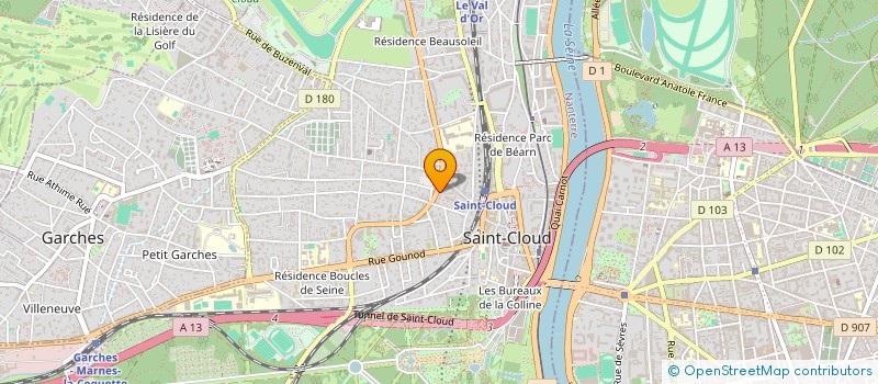 localisation de l'entreprise MONSIEUR JEAN MONTENS à SAINT-CLOUD