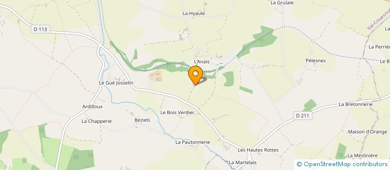 localisation de l'entreprise MONSIEUR JEAN MONTHORIN à VAL-COUESNON